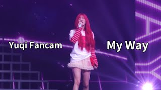 240423 (G)I-DLE YUQI Fancam '소감 My Way' @Fan Showcase / 여자아이들 우기 직캠