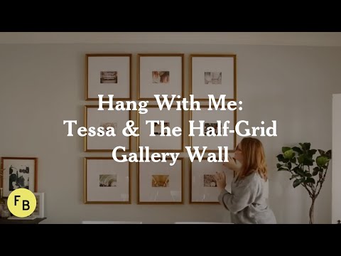 Video: Hang With Me: Framebridge Gallery Wall Tutorial