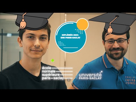 Diplômés de l'ENS Paris-Saclay 2021 : Florian et Bastien