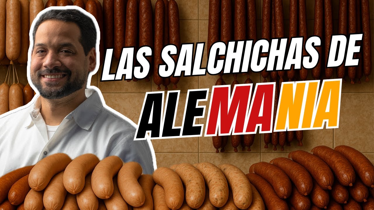 Probando TODAS LAS SALCHICHAS de ALEMANIA