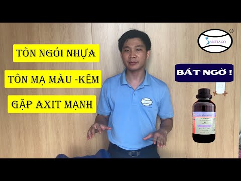 Mạ Kẽm Chống Ăn Mòn Kết Cấu Thép - So Sánh Tôn Ngói Nhựa PVC ASA Vs Tôn Mạ Màu - Mạ Kẽm Về Chống Ăn Mòn - Gặp Hóa Chất Là Axit HCL