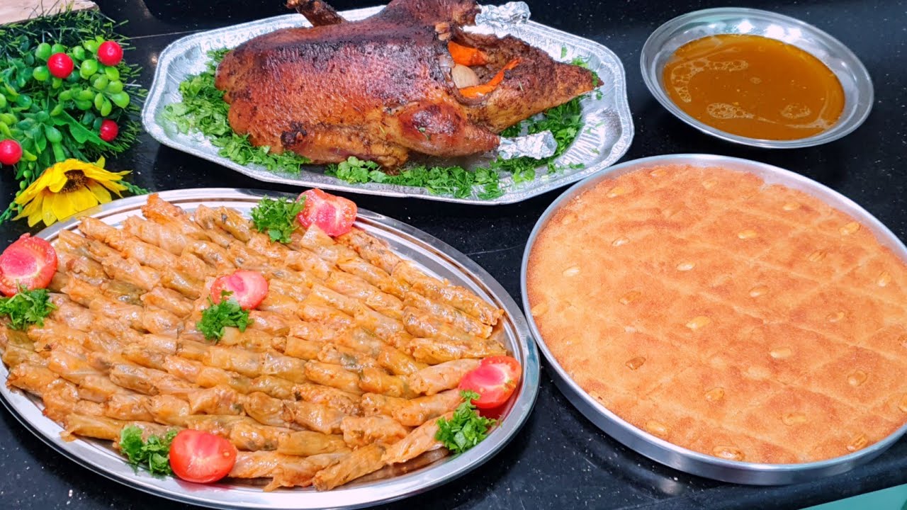 هاتقطعى ٢٠ كرنبة فى خمس دقايق وبط بالبرتقال اتنسف من جمالة وهاتحلى بأحلى بسبوسة