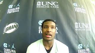 THI TV: UNC Fall Camp Kyler McMichael Post-Practice Interview