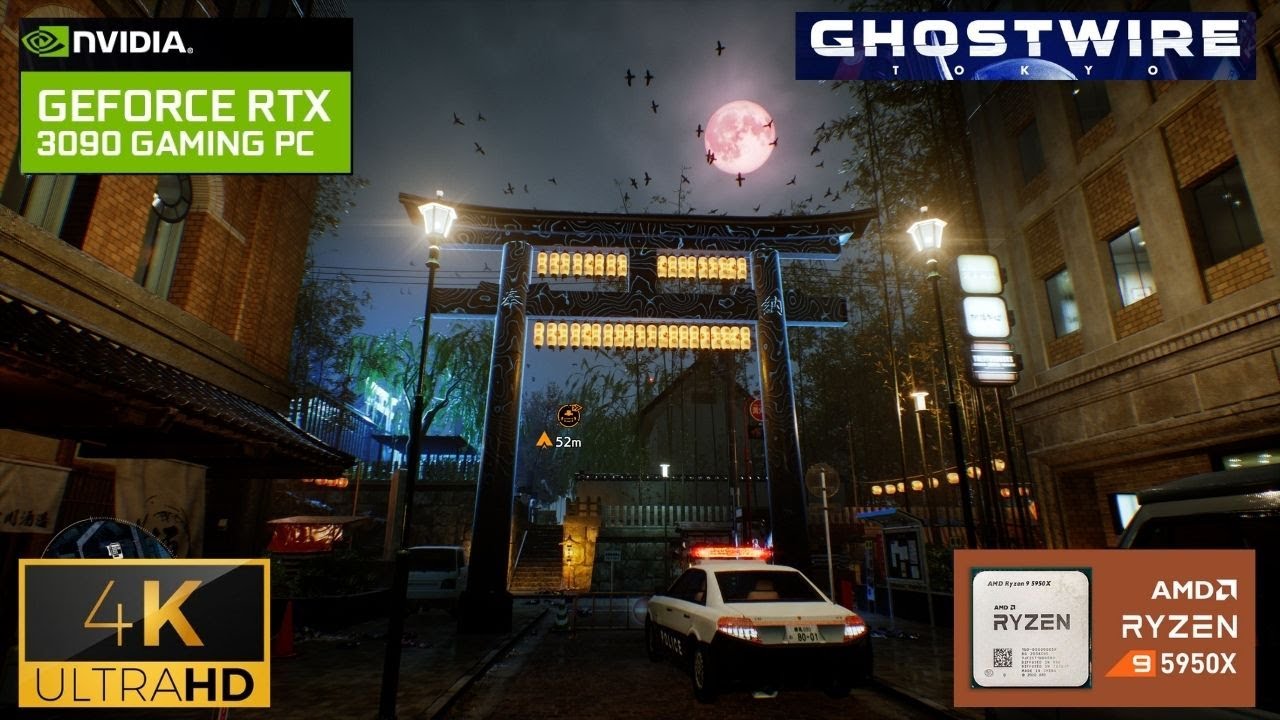 GhostWire Tokyo Patch 1.002 - High settings 4K | RTX 3090 | Ryzen 9 ...