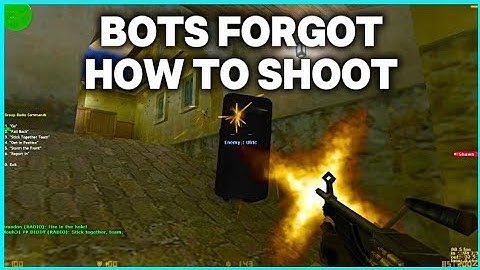 Bots Forgot How to Shoot (Easy Mode – CS 1.6) (part1)