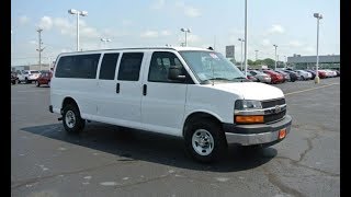 2016 Chevrolet Express 3500 LT 15 Passenger For Sale Dayton Troy Piqua Sidney Ohio | CP15365T