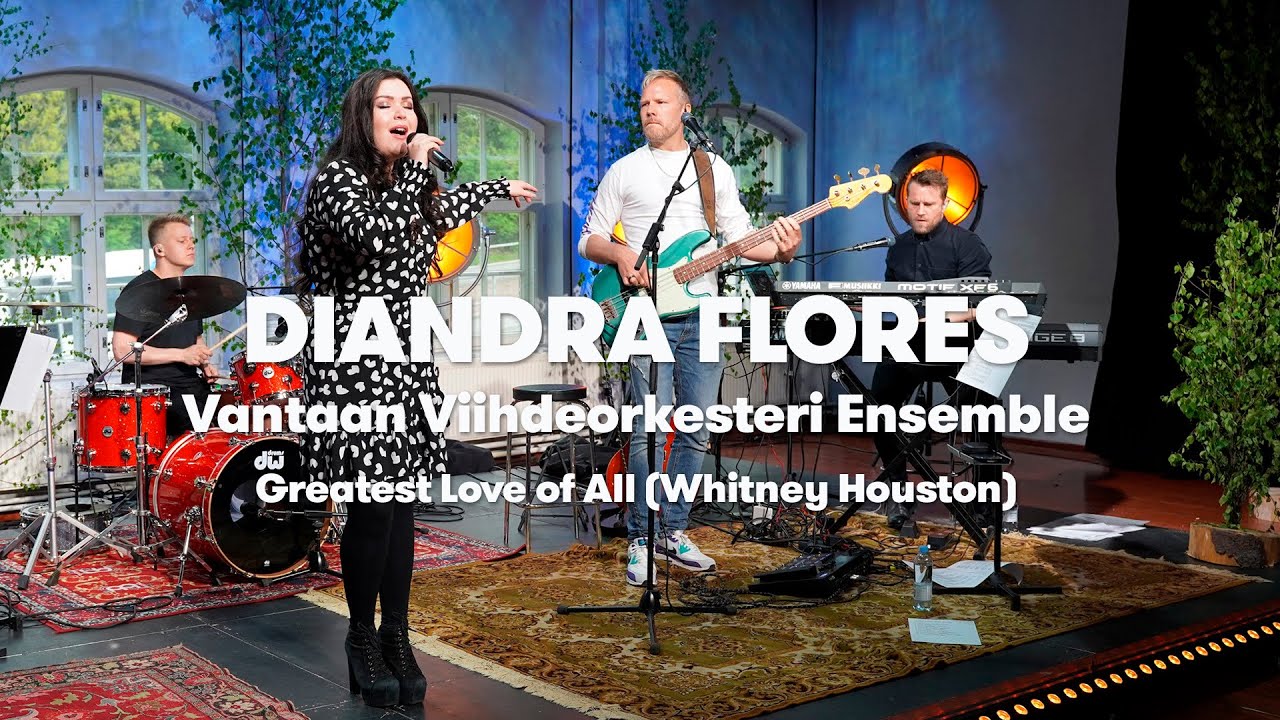 Greatest Love of All (Whitney Houston) - Diandra Flores ja Vantaan Viihdeorkesteri Ensemble
