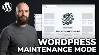 Put WordPress In Maintenance Mode [Easy Hack]