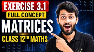Matrices Ex 3.1 Class 12 Maths | Complete NCERT Solutions with Easy Tricks 💯| @munilsir | Rankers 