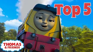 Thomas Friends Uk Top 5 Coolest Engines Best Of Thomas Highlights Kids Cartoon