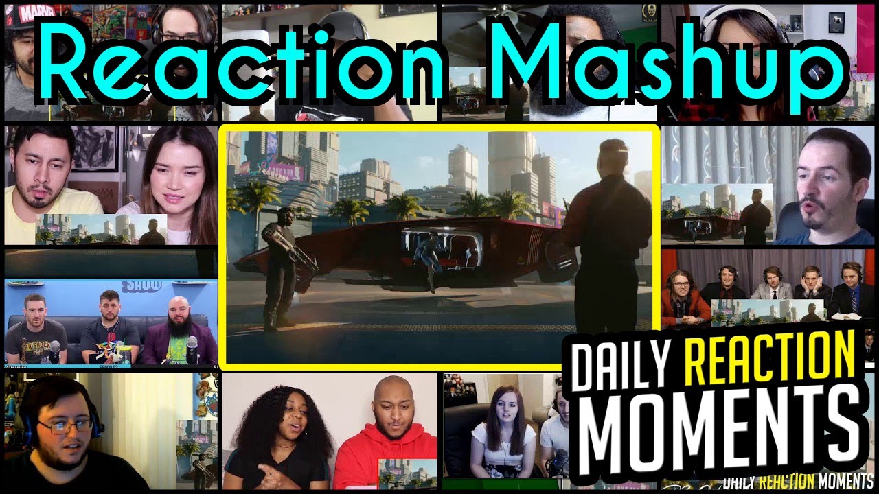 Cyberpunk 2077 - Official E3 2018 Trailer - Reaction Mashup