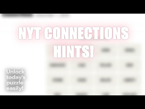 Mashable Nyt Connections Today
