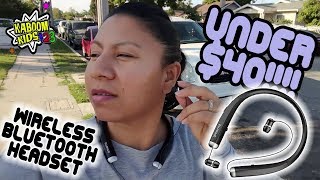 Kaboom Family Tech Review - Bluetooth Headphones by AMORNO - UNDER $40!!!