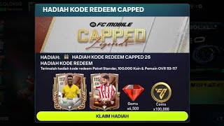 2 KODE REDEEM FC MOBILE TERBARU HARI INI | CARA REDEEM KODE DI FC MOBILE‼️