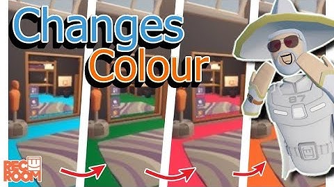How to make a COLOUR CHANGING Floor! - Rec Room Easy Tutorial