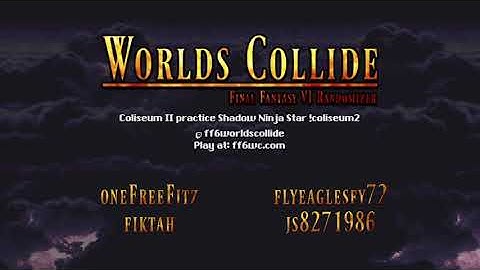 Coliseum II Shadow Ninja Star Practice Race - FF6 Worlds Collide Randomizer