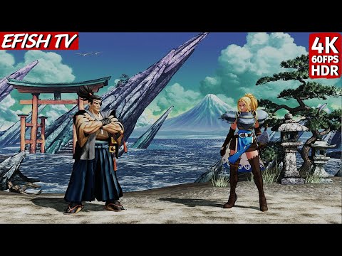 Yagyu Jubei vs Charlotte (Hardest AI) - Samurai Shodown