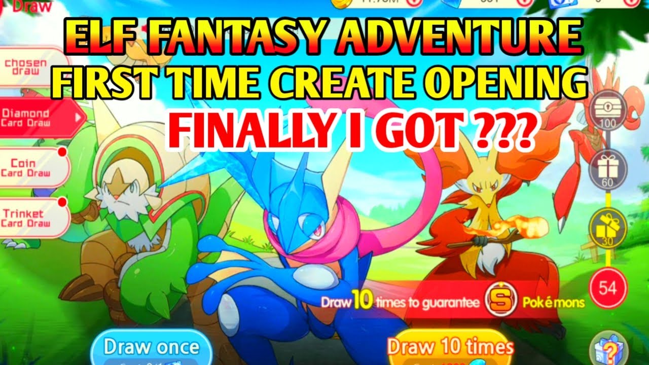 My First Certe Opening in ElF fantasy adventure | elf fantasy adventure giftcode