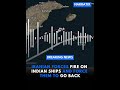Iranian forces fire on Indian ships and force them to go back . . . #shorts