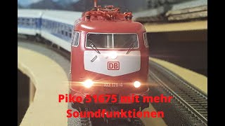 Piko 51675 (103.1 orientrot) mit Interregio Piko 51675 (103.1 orientrot) mit Interregio