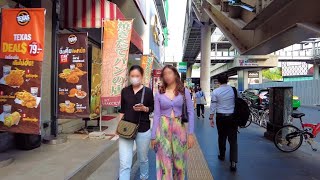 4K ?? Walking in City Center of Bangkok | Asok to Phrom Phong | Thailand 2023