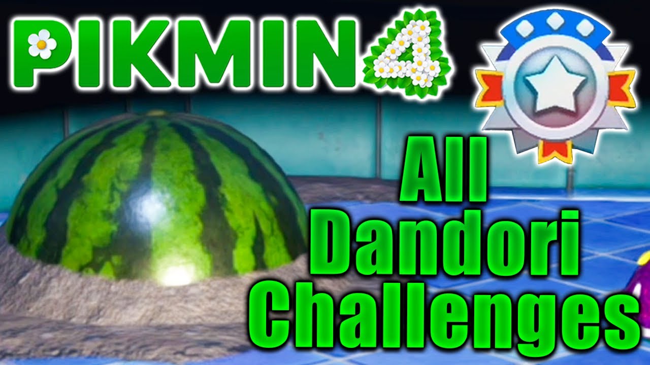Pikmin 4 - All Dandori Challenges (Platinum Medal)