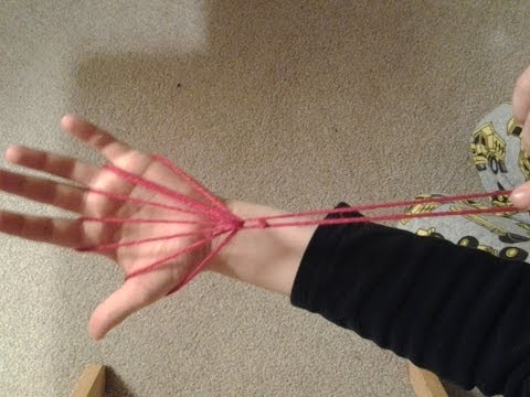 How to make the Witch's Broom with string