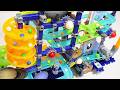 Marble Run Race ASMR☆Factory-like assembly slope course 400+ pieces