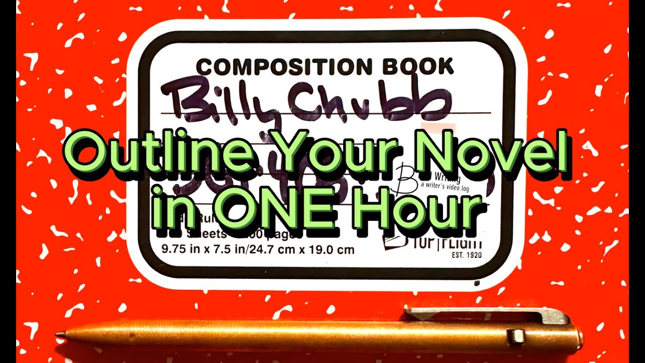 How to Outline Your Novel in One Hour - YouTube