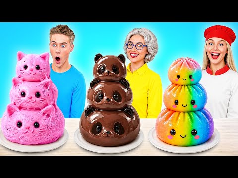 Me vs Grandma Cooking Challenge | Awesome Hacks and Tricks by Candy DO