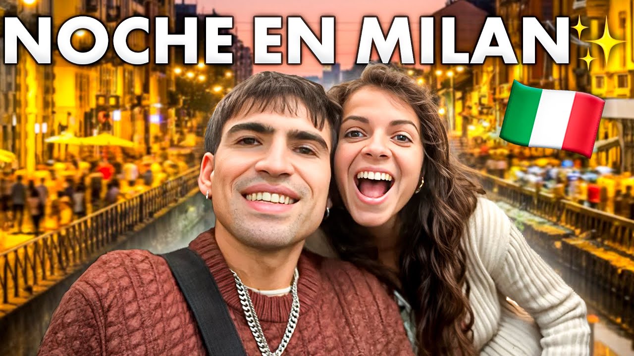 NOCHE EN MILÁN 🇮🇹 | Descubrimos Navigli y la apericena italiana