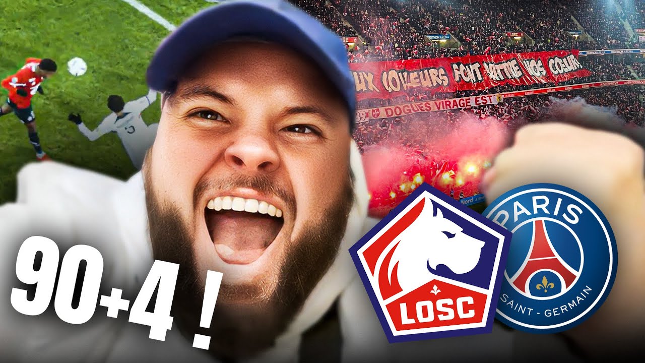 ON ARRACHE LE NUL À LA DERNIÈRE SECONDE (VLOG LOSC-PSG)