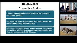 Special Magistrate - Code Enforcement - April 13, 2026