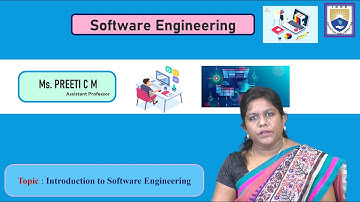 Introduction to Software Engineering by Ms. Preeti C M