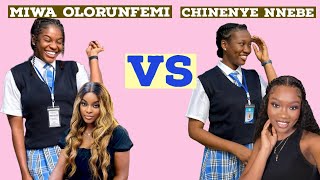 CHINENYE NNEBE VS MIWA OLORUNFEMI | BEAUTY & FASHION CONTEST | BIOGRAPHY | BEST ACTOR + FUN FACT