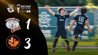 HIGHLIGHTS: Thunder Bay Chill SC vs Force Soccer Academy | U17 Boys — Ontario Cup powered by MILK🔥