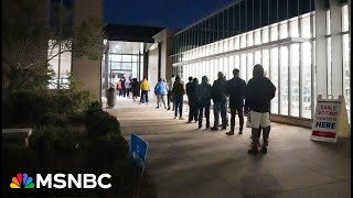 Georgia sets new first day early voting record