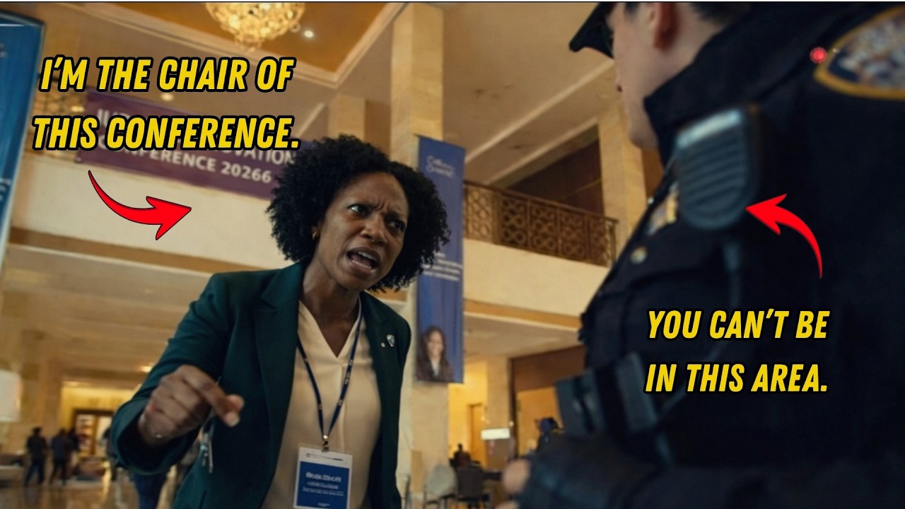 Racist Cop Stops Black Woman at Judicial Conference — She’s the Host