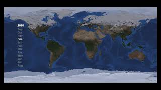 Seasonal sea ice and snow cover visualizations