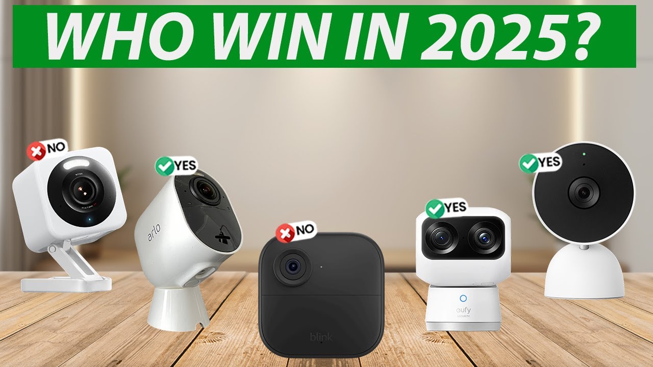best Home Security Cameras 2025 - Best Options for Every Home - YouTube