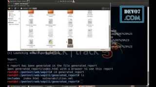 Wapiti web BackTrack 5 R3   فحص المواقع وكتشاف التغرات