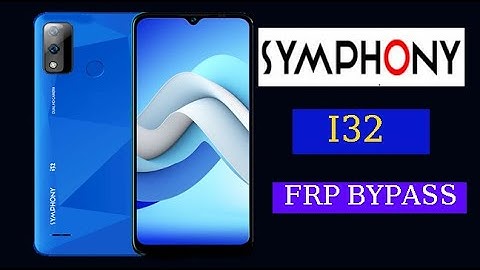 Symphony i32 frp bypass। symphone i32 google account bypass 100% working 2022