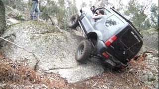 OFF ROAD - Loose Rocks Trail - Suzuki Jimny JB43, Samurai, Daihatsu Rocky