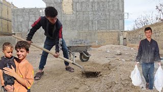 Touraj went to work to pay for his living expenses. Touraj's longing for Arad 💔❤️🙏