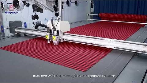 Stripe & Plaid Matching Cutting Machine: Precision Cutting for Modern Garment Factories