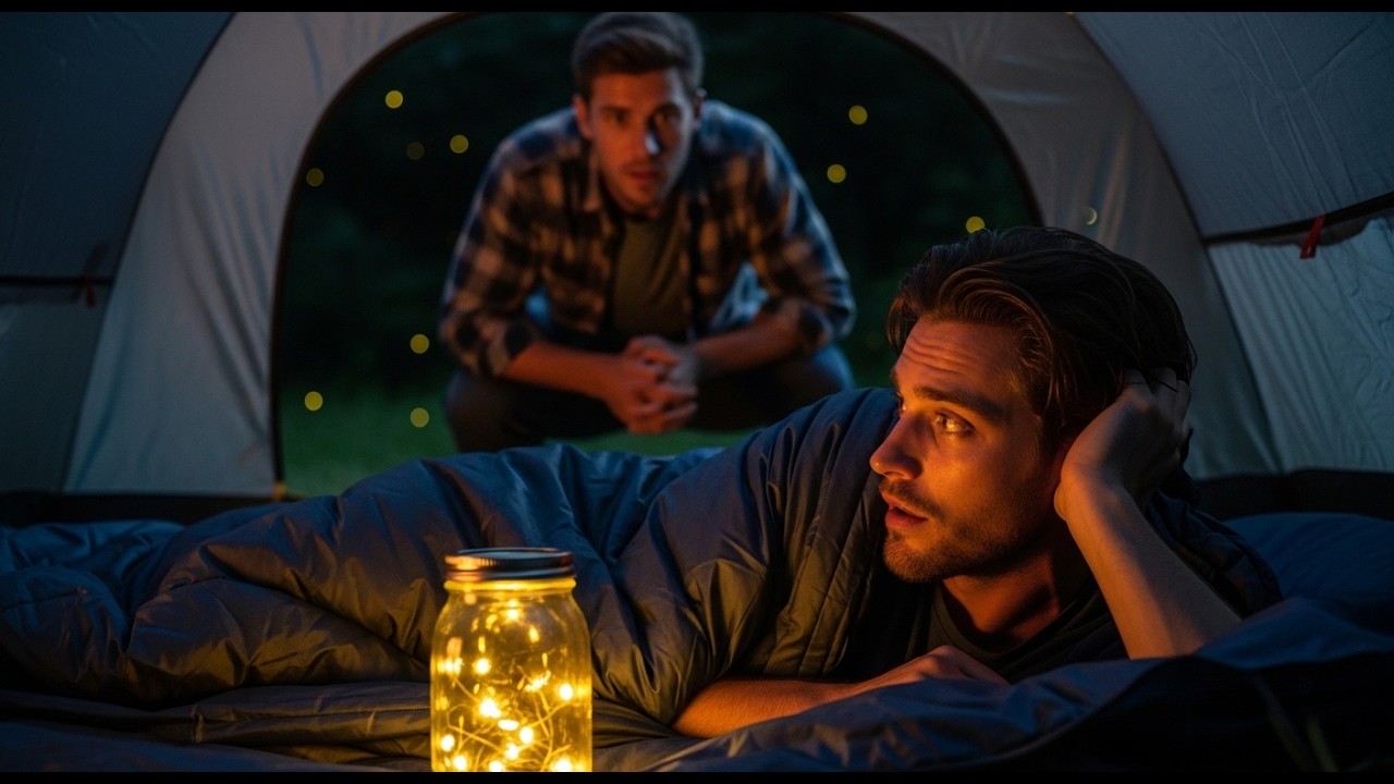 My Tent Partner Caught Fireflies - Put Them in a Jar by My Sleeping Bag | Gay Diaries