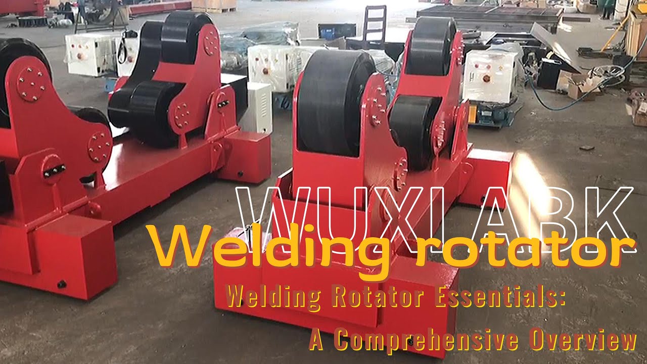 welding rotator , welding turning rolls , pipe welding rotator , wind tower welding line
