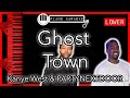 Ghost Town (LOWER -3) - Kanye West & PARTYNEXTDOOR - Piano Karaoke Instrumental