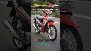 The Motorcycle That Ruled Southeast Asia ⚡ Jupiter Z Evolution #evolution