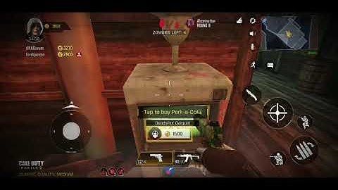 Call of Duty Mobile Zombie Shi No Numa Normal Raid